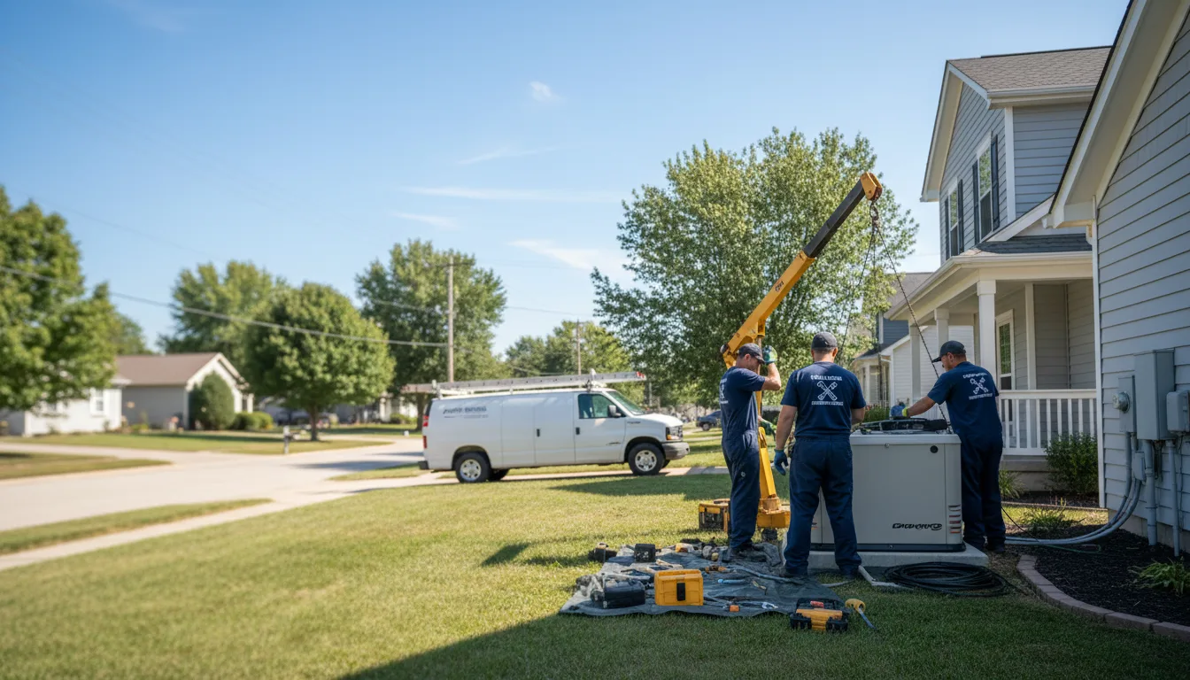 Generator Installation in Delhi, IA near me